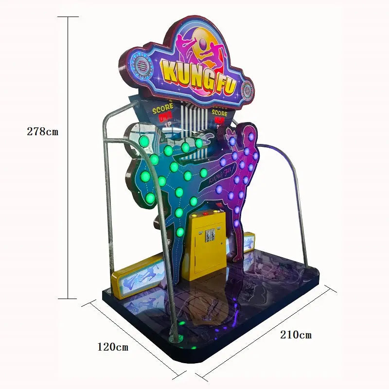Kung-Fu-Sports-Arcade-game-machine-Coin-Operated-Hit-Beans-Amusement-Equipment-Lottery-tickets-Redemption-games-for-sale-Tomy-Arcade