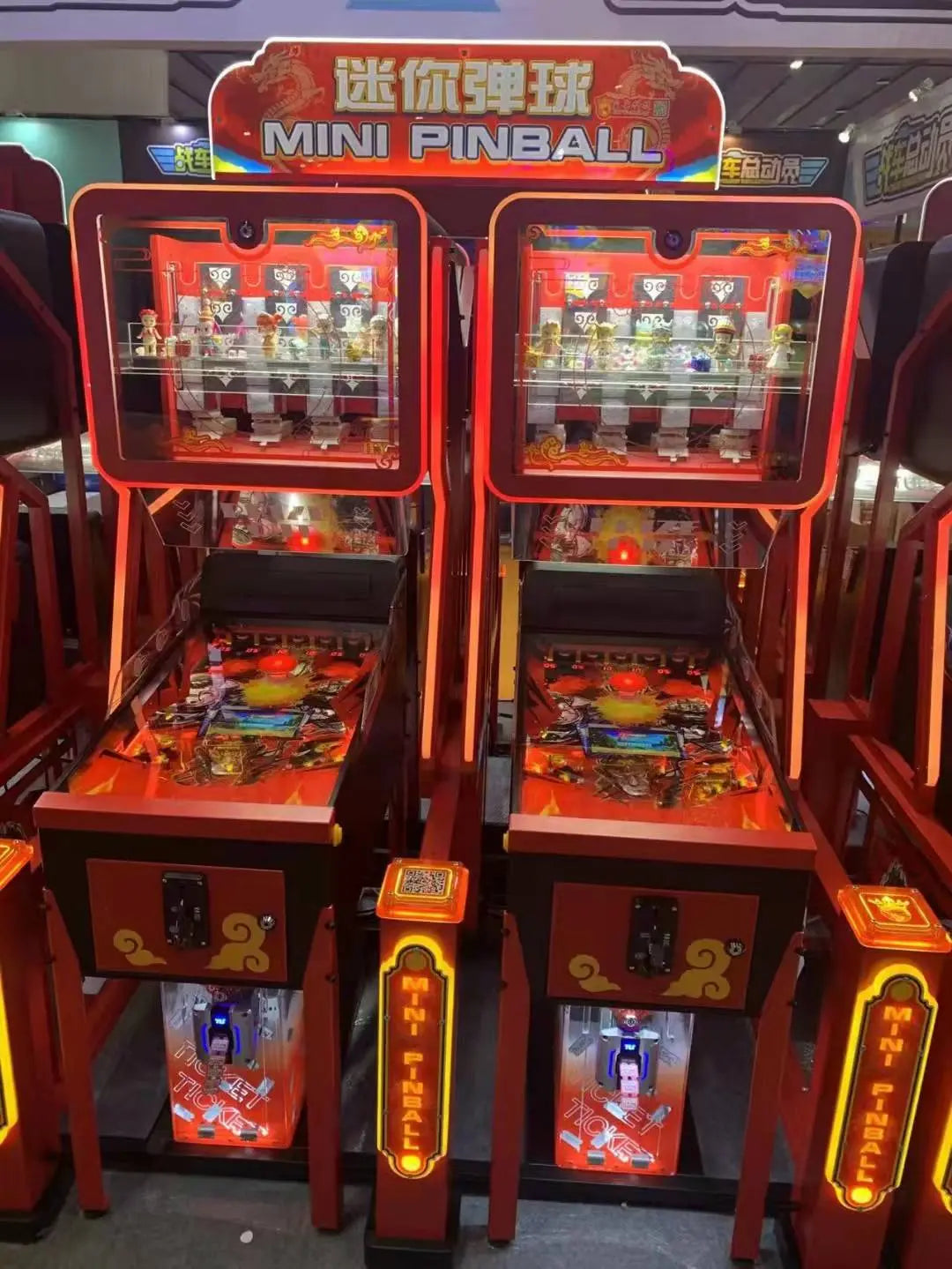Mechanical-MINI-Pinball-Game-Machine-Real-Ball-True-ball-Pinball-For-Kids-Home-Family-Win-Ticket-Capsule-Toy-And-Cola-tomy-arcade