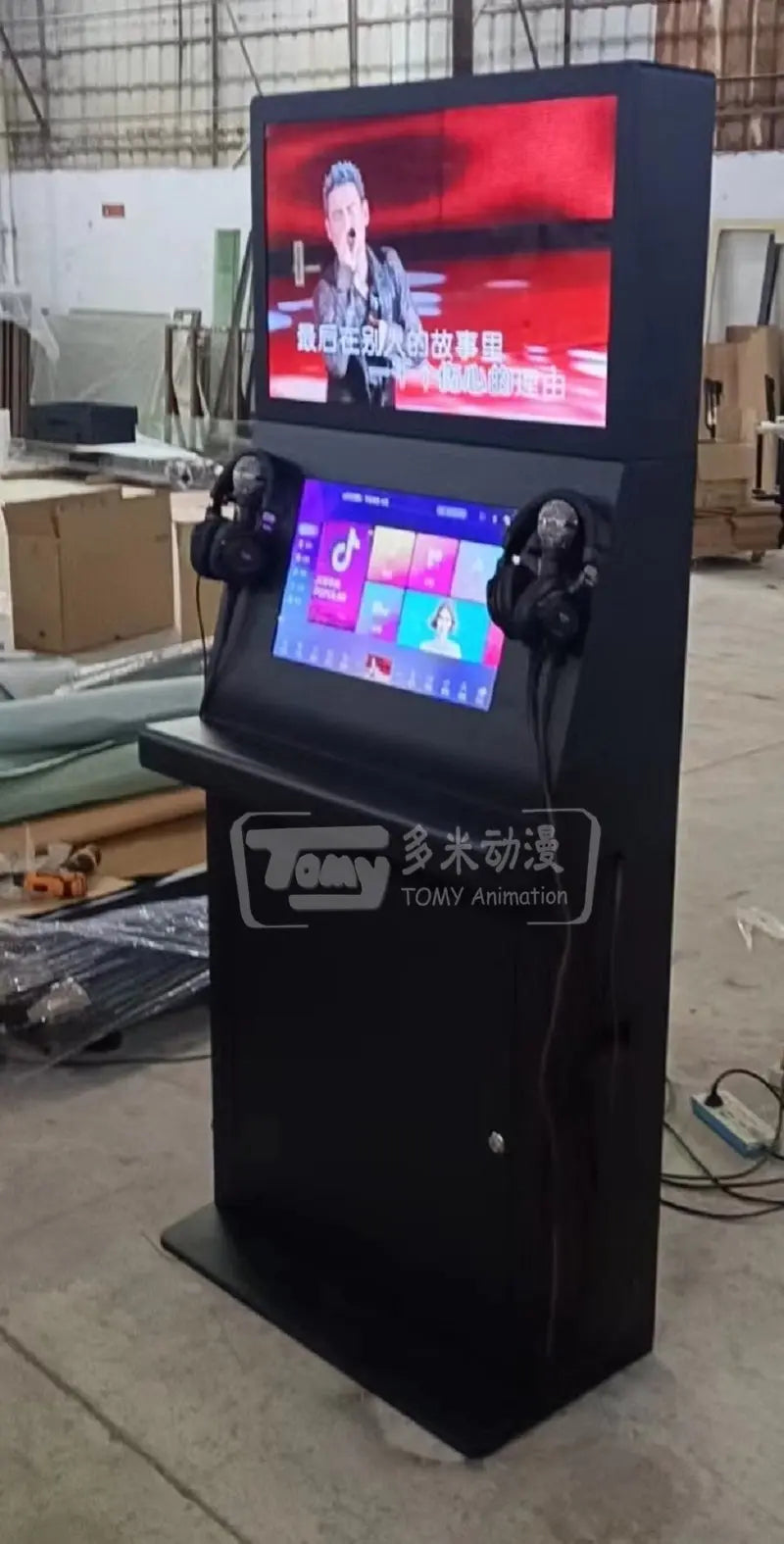 Mini-Ktv-Booth-machine-FEC-coin-operated-musice-arcade-game-machine-karaoke-room-machine-tomy-arcade