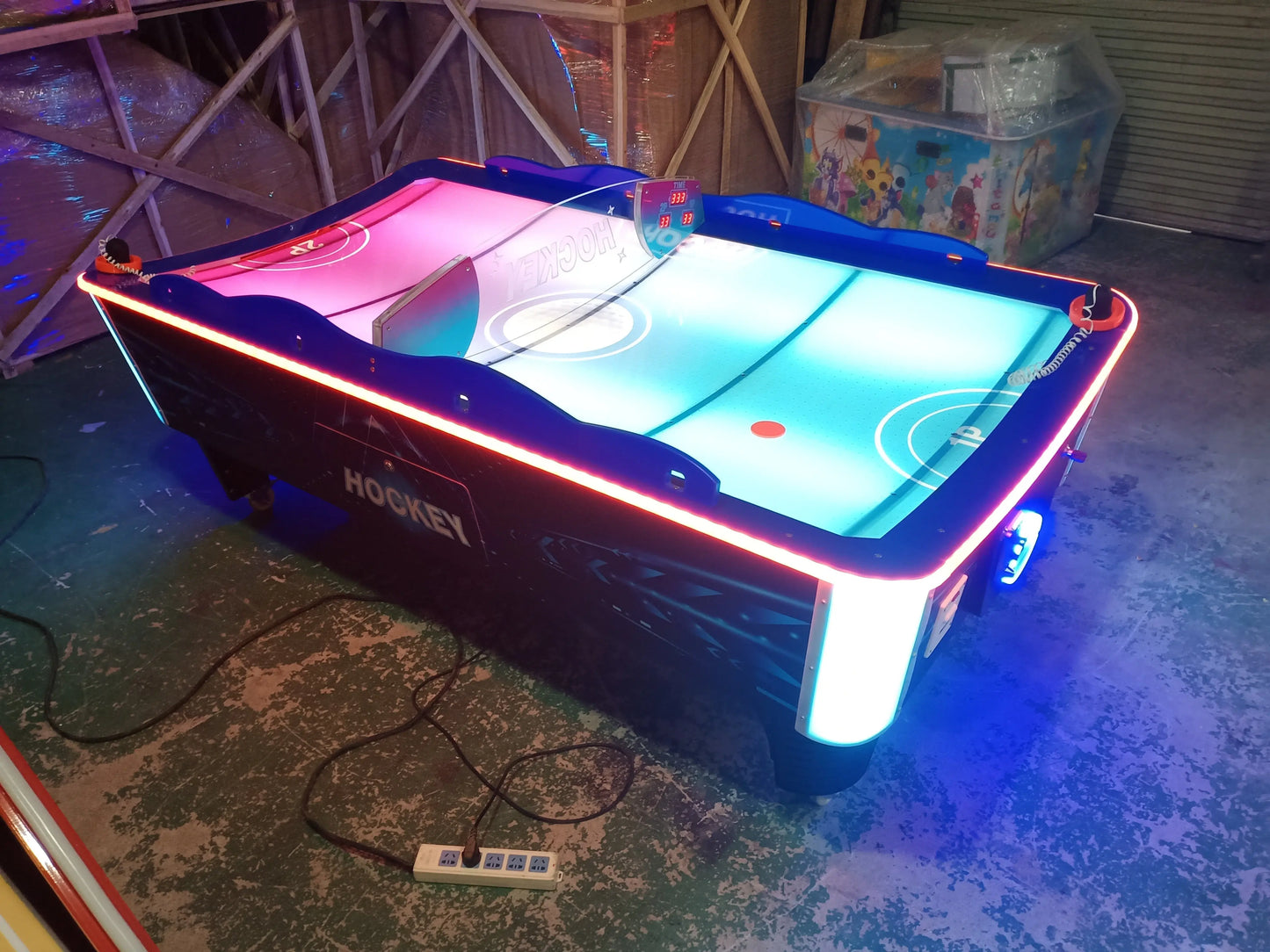 Curved-Surface-Air-Hockey-Arcade-Game-Machine-Classic-Sport-Air-Hockey-Table-Tomy-Arcade