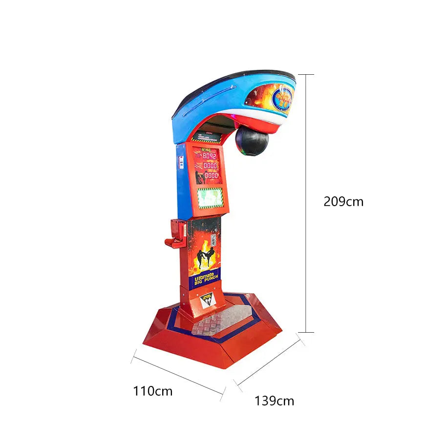 Power-Testing-Ultimate-Big-Punch-Amusement-Coin-Operated-Hummer-Sports-game-machine-Tomy-Arcade