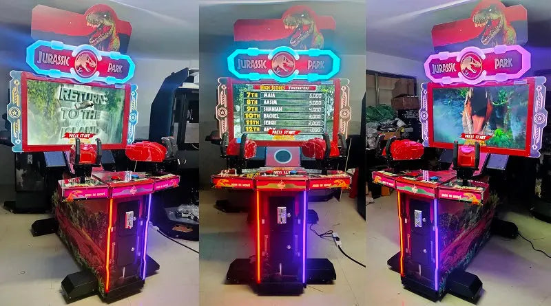 Jurassic-Park-Wholesales-Arcade-Game-machine-Coin-Operated-RAW-49-inch-LCD-Video-shooting-games-Tomy-Arcade