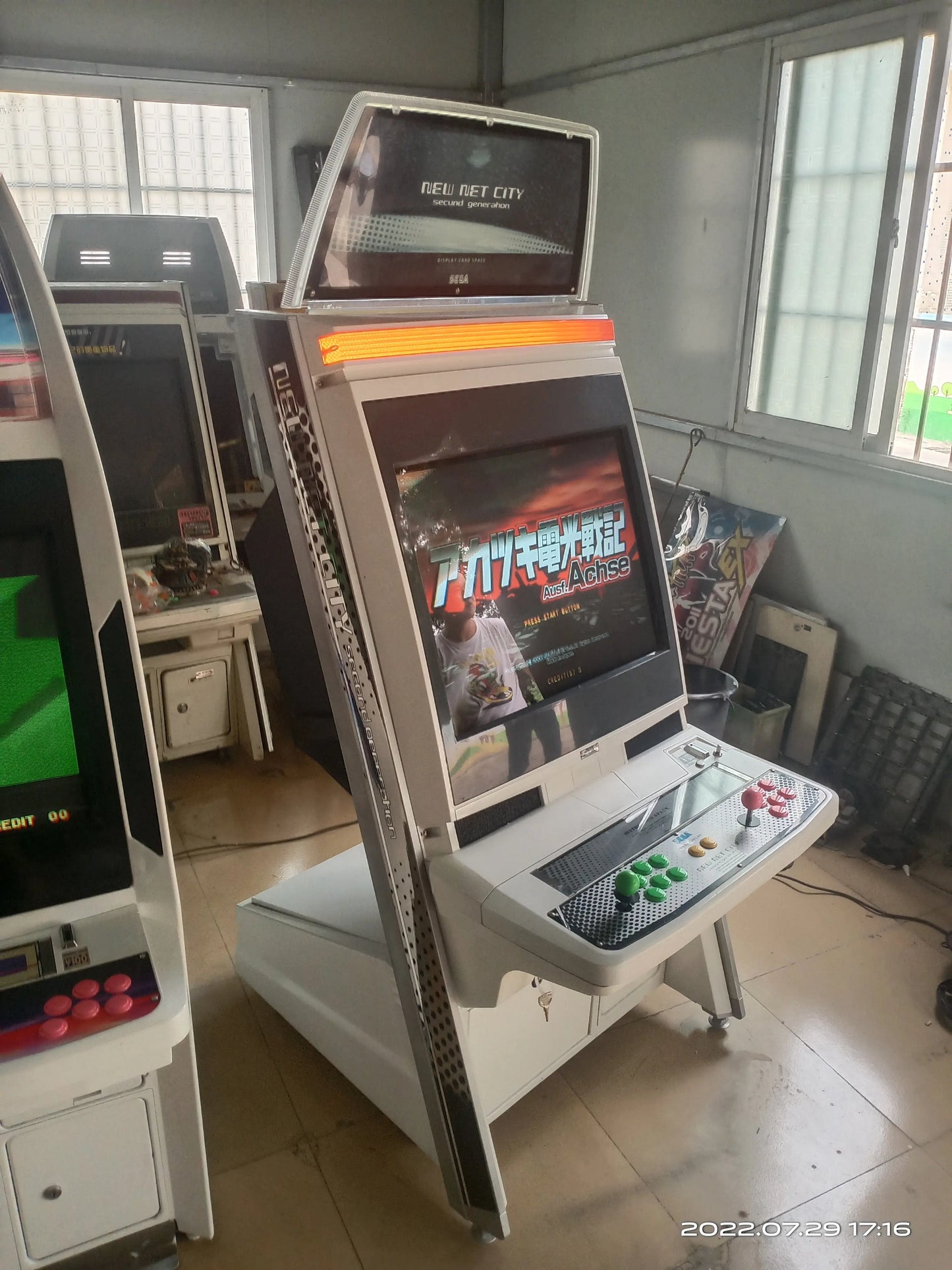 NNC-New-Net-City-Arcade-machine-Retro-SEGA-5-NNC-Cabinet-games-Tomy-Arcade