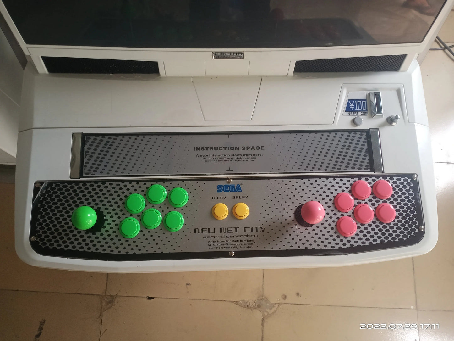 NNC-New-Net-City-Arcade-machine-Retro-SEGA-5-NNC-Cabinet-games-Tomy-Arcade