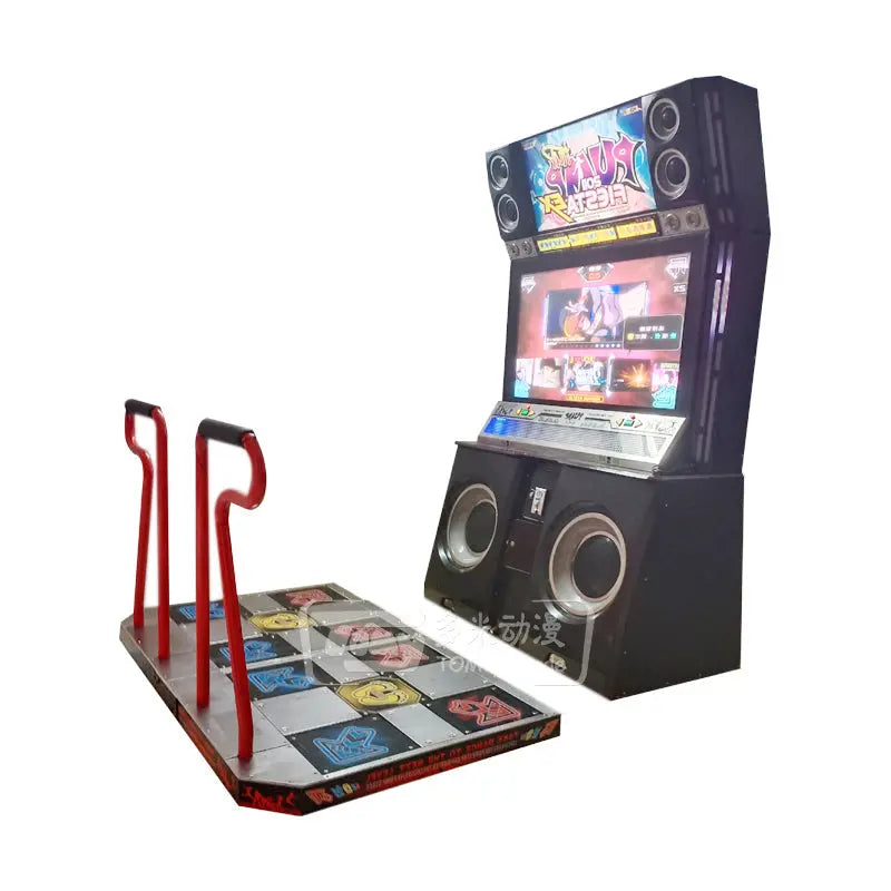 Pump-it-up-FIESTA-EX-piu-2011-Retro-Amusement-Rhythm-musice-video-Dancing-arcade-Game-machine-Tomy-arcade