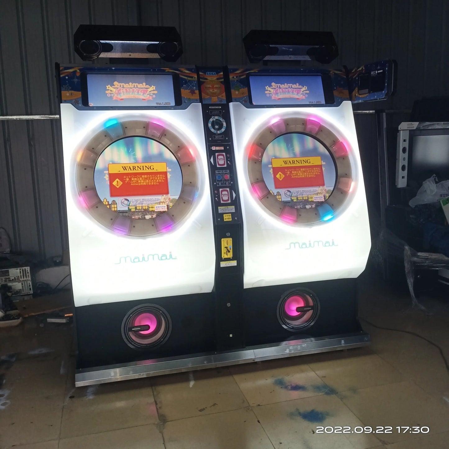 Mai-Mai-Music-Arcade-Machine-Retro-Amusement-MAIMAI-Rhythm-King-game-machine-Tomy-Arcade