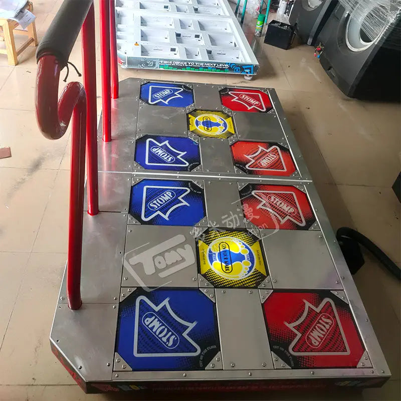 PUMP-IT-UP-NXA-Retro-Amusement-Coin-Operated-PIU-2009-Dancing-Game-Machine-Tomy-Arcade