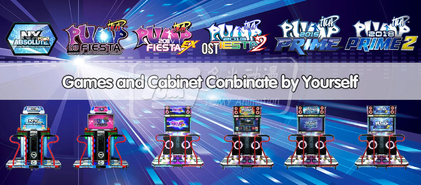 Pump-It-Up-FIESTA-2-PIU-2013-Retro-Andamiro-Amusement-Coin-Operated-musice-Dancing-Game-Machine-Tomy-Arcade