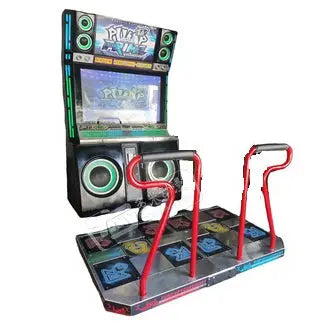 PUMP-IT-UP-PRIME-PIU-2015-Retro-Amusement-Coin-Operated-Dancing-musice-Game-Machine-Tomy-Arcade