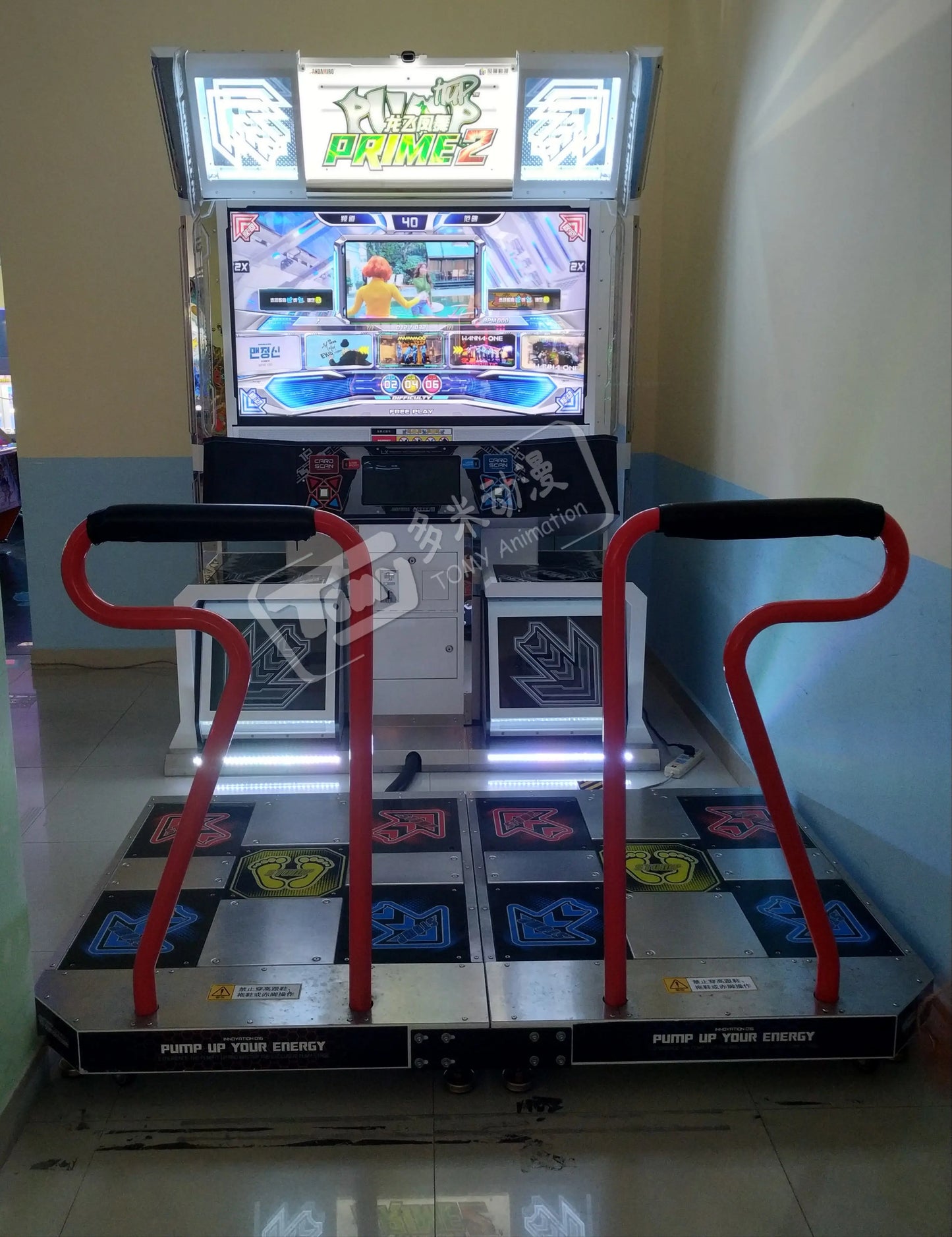 Pump-it-up-Prime-2-Retro-Amusement-Coin-Operated-PIU-2017-LX-Dancing-Game-Machine-Tomy-Arcade