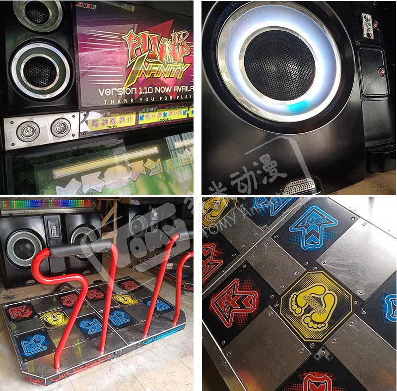 pump-it-up-piu-infinity-Amusement-Coin-Operated-dancing-musice-Video-game-machine-Tomy-Arcade