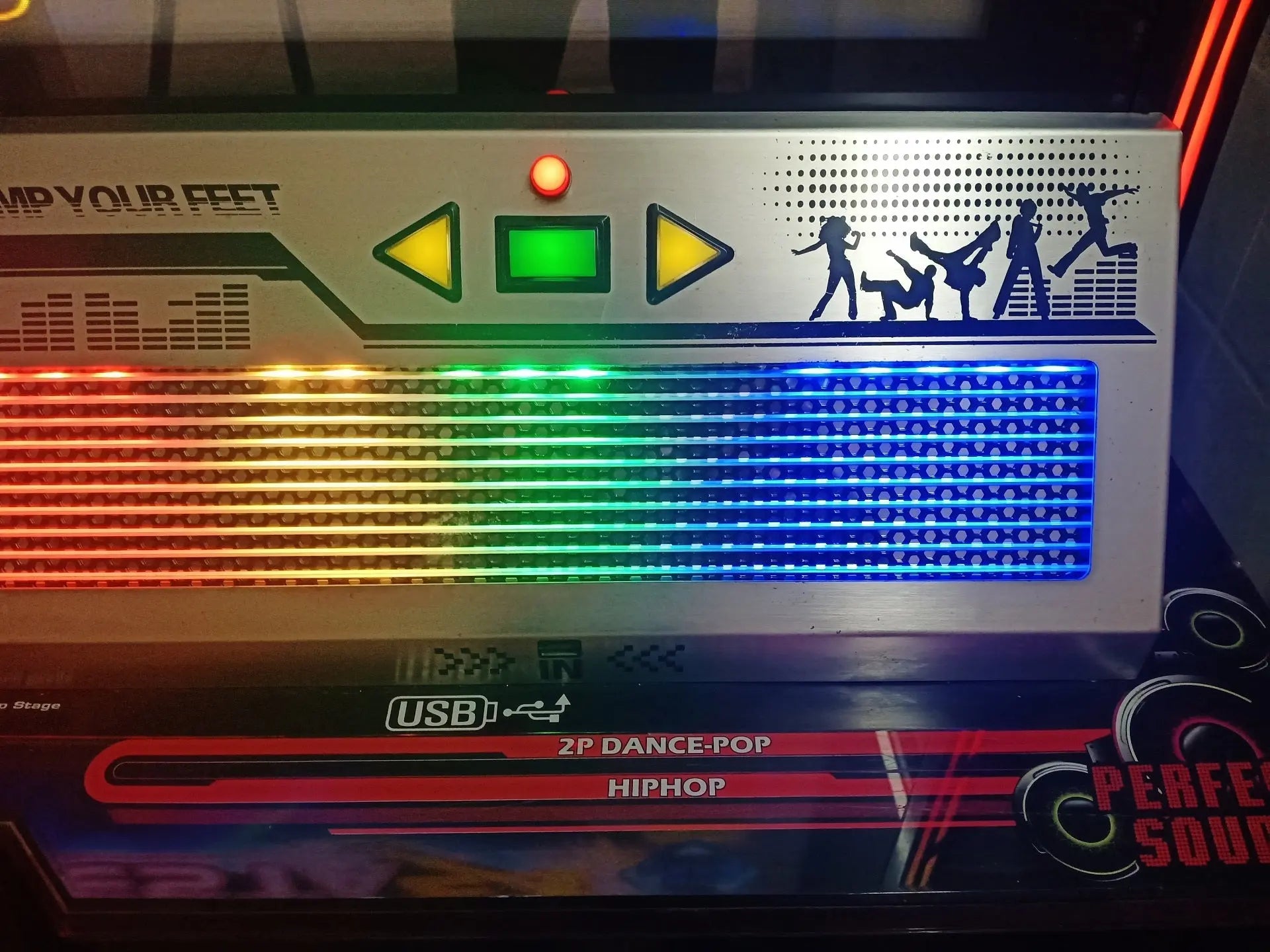pump-it-up-piu-infinity-Amusement-Coin-Operated-dancing-musice-Video-game-machine-Tomy-Arcade