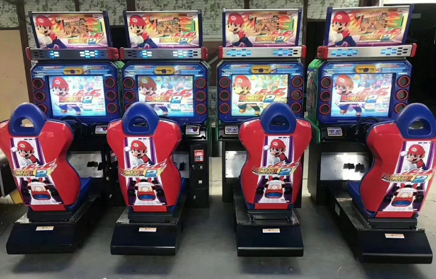 Mario-Kart-Driving-car-game-machine-Mario-kart-Gp2-classic-Racine-games-Best-Price-Tomy-Arcade