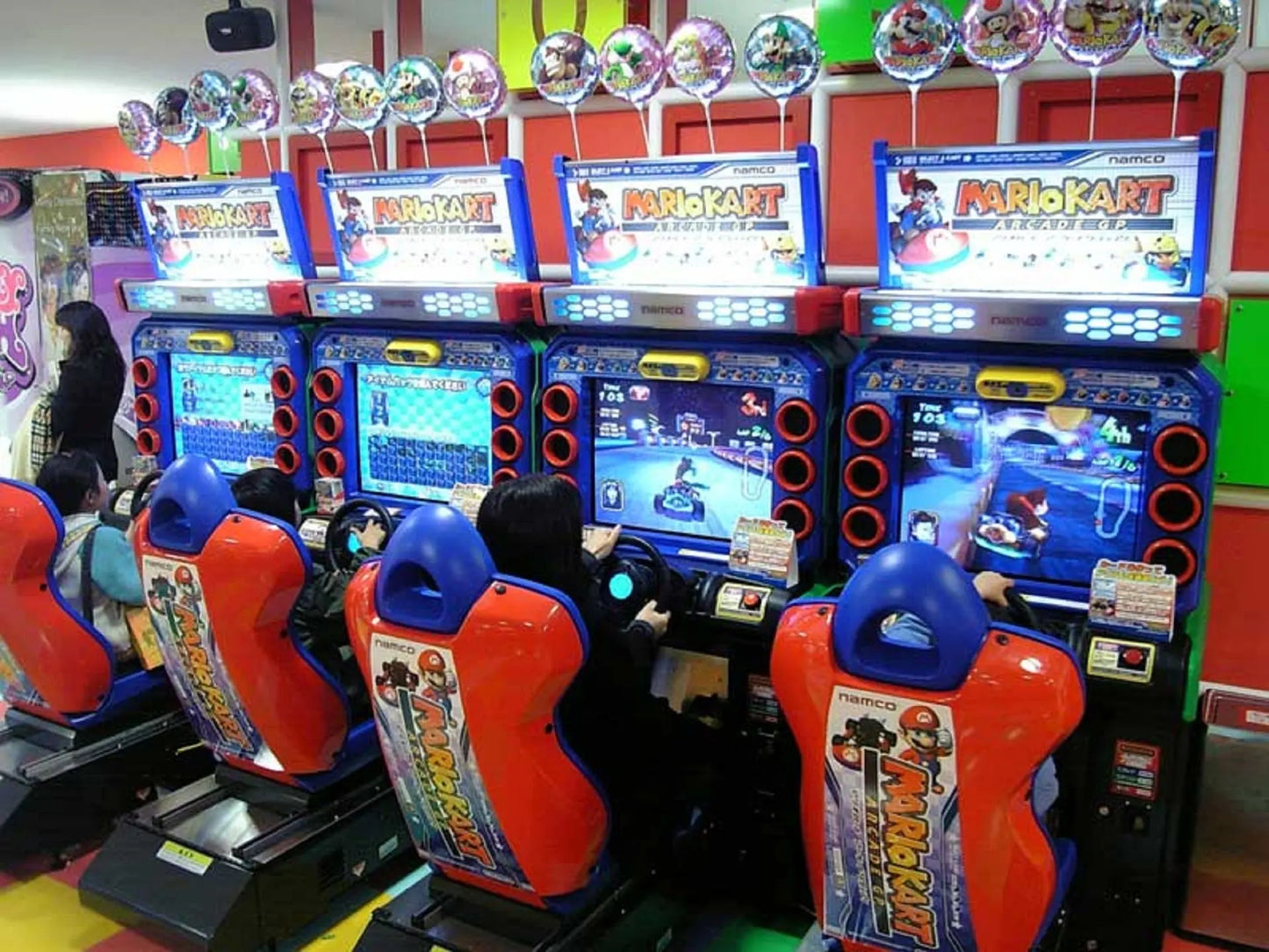 Mario-Kart-Driving-car-game-machine-Mario-kart-Gp2-classic-Racine-games-Best-Price-Tomy-Arcade