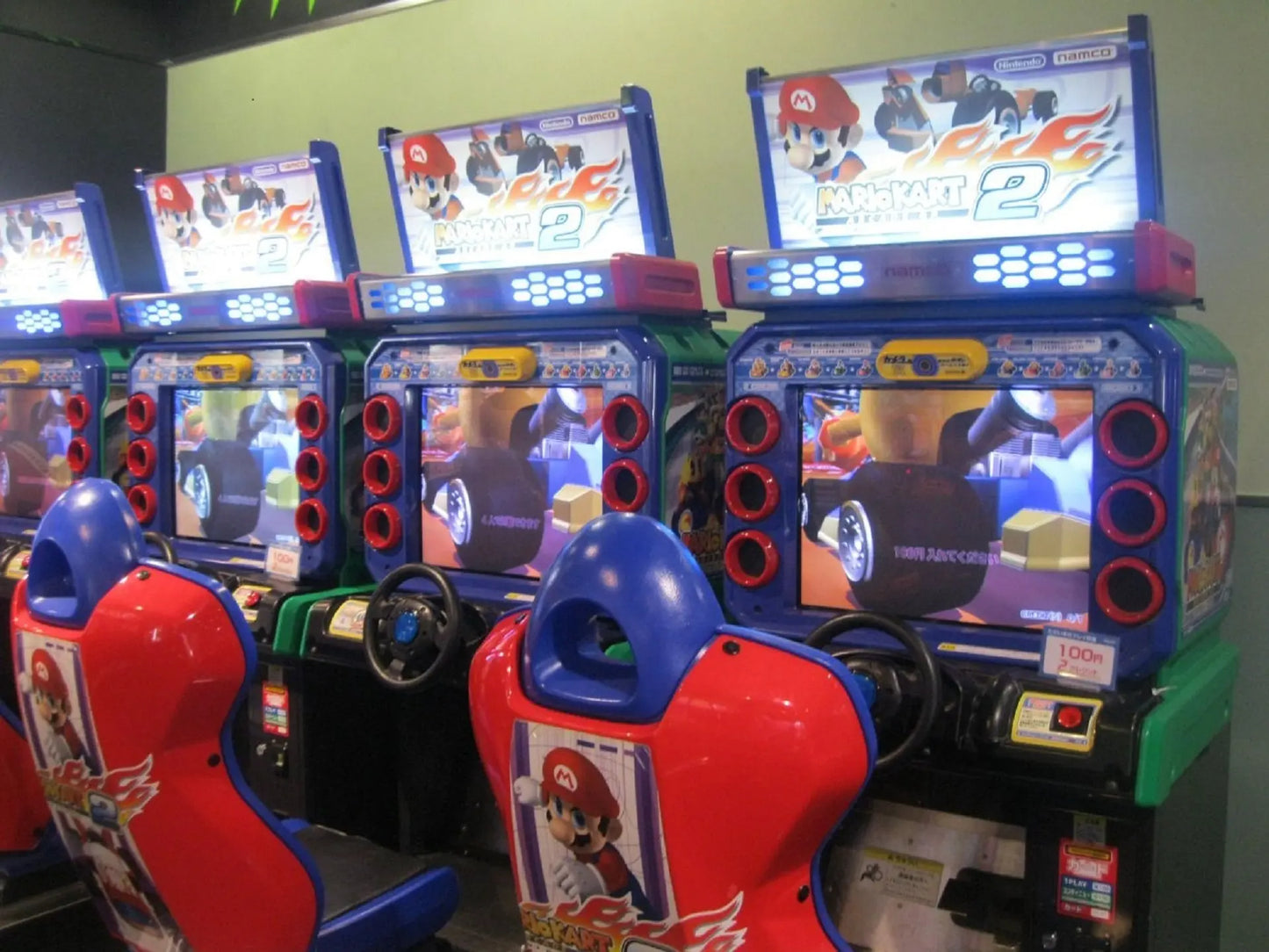 Mario-Kart-Driving-car-game-machine-Mario-kart-Gp2-classic-Racine-games-Best-Price-Tomy-Arcade