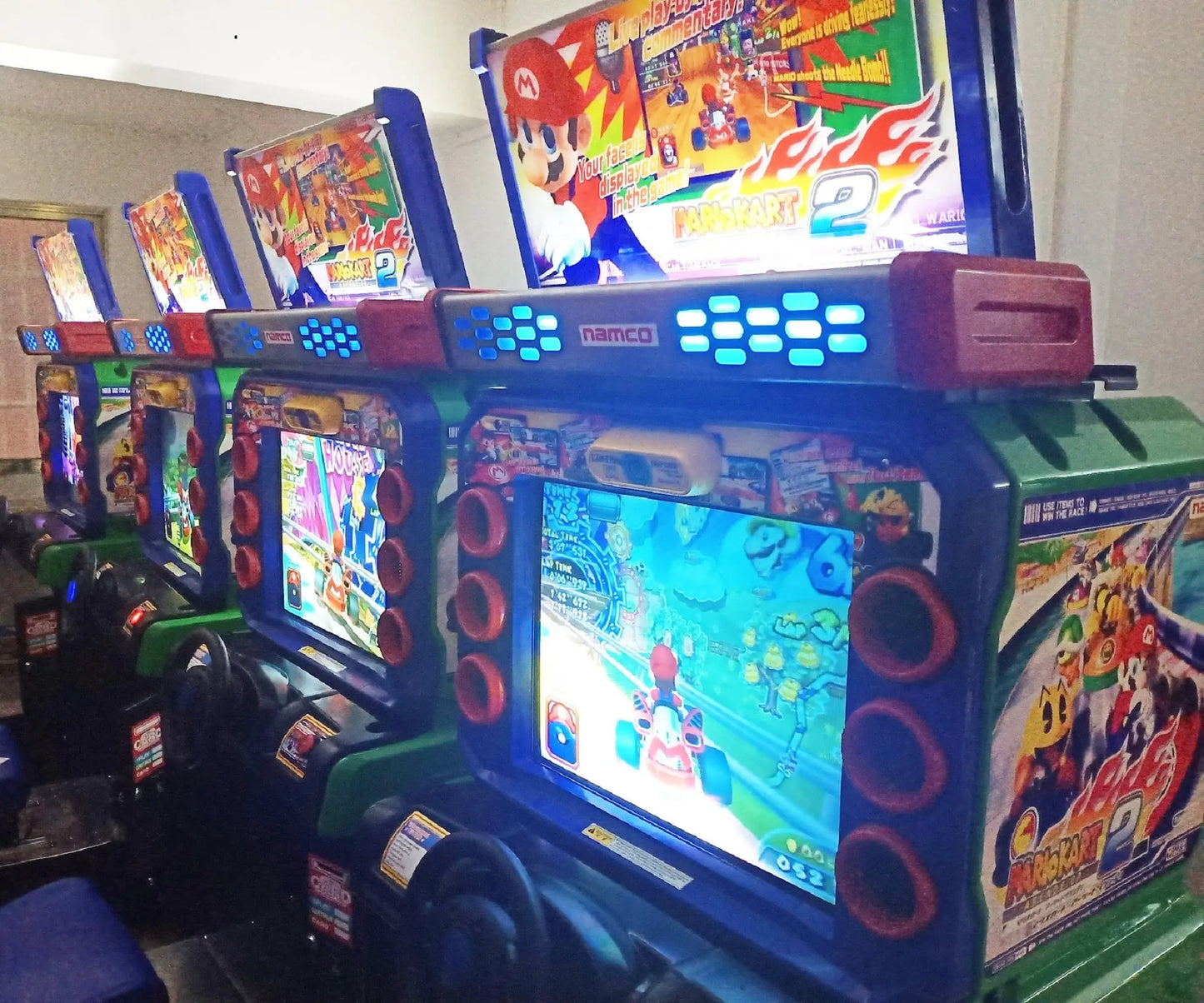 Mario-Kart-Driving-car-game-machine-Mario-kart-Gp2-classic-Racine-games-Best-Price-Tomy-Arcade