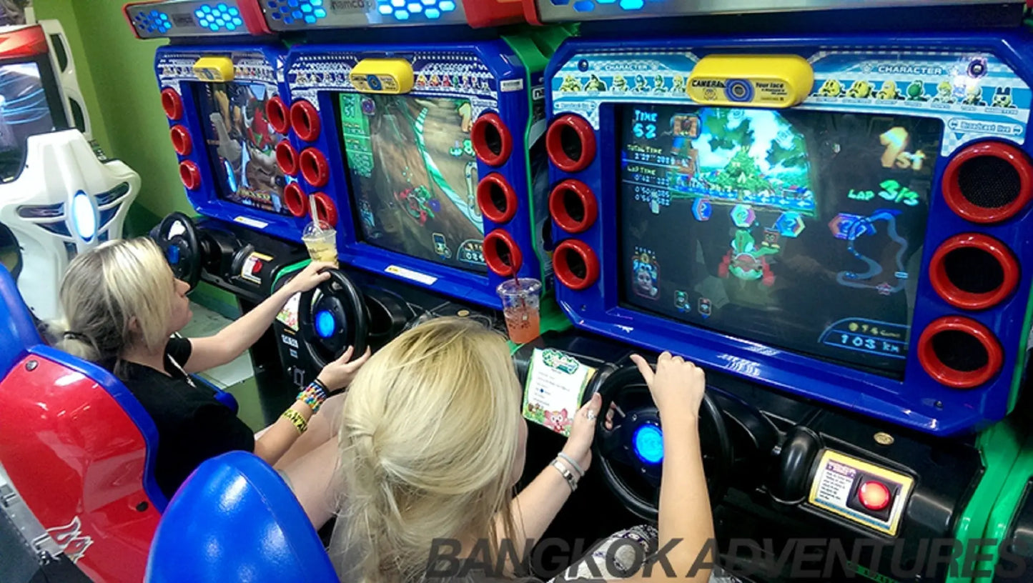 Mario-Kart-Driving-car-game-machine-Mario-kart-Gp2-classic-Racine-games-Best-Price-Tomy-Arcade
