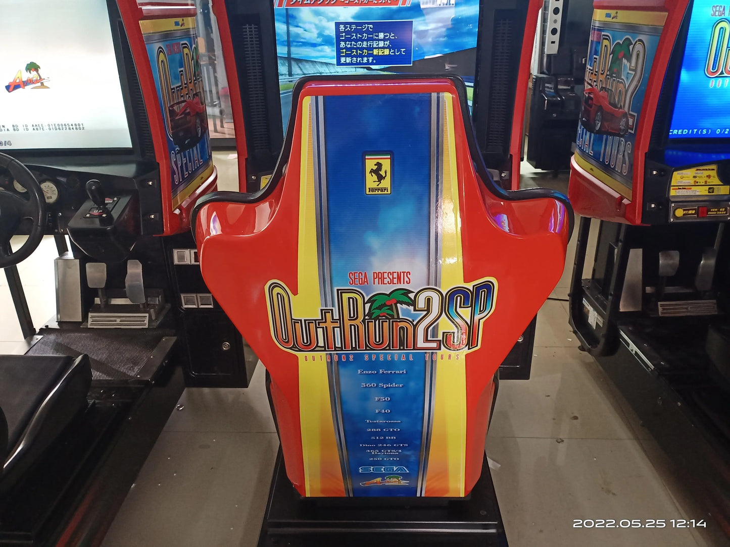 Retro-Outrun-2sp-Racing-car-SEGA-AM2-game-machine-For-Collector-tomy-arcade