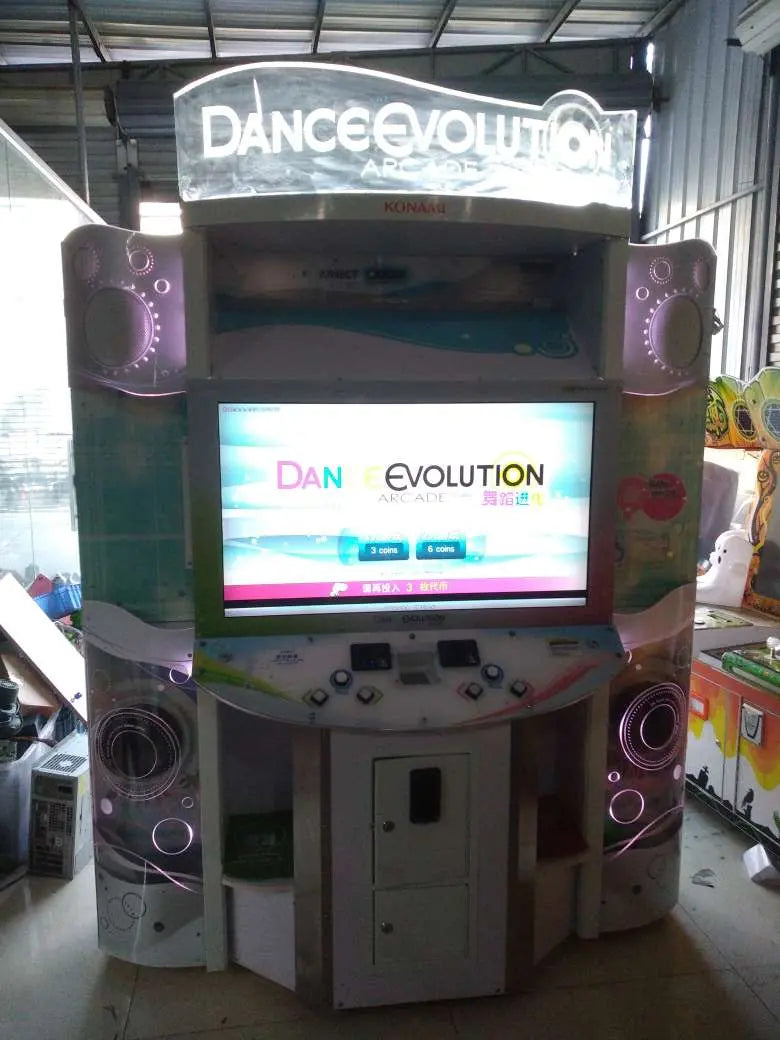 Dance-Evolution-Dance-Masters-Retro-konami-Amusement-Coin-Operated-Dancing-musice-Game-Machine-Tomy-Arcade