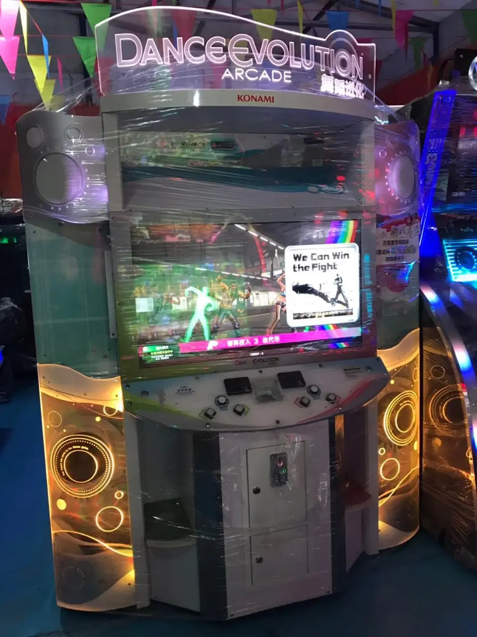 Dance-Evolution-Dance-Masters-Retro-konami-Amusement-Coin-Operated-Dancing-musice-Game-Machine-Tomy-Arcade