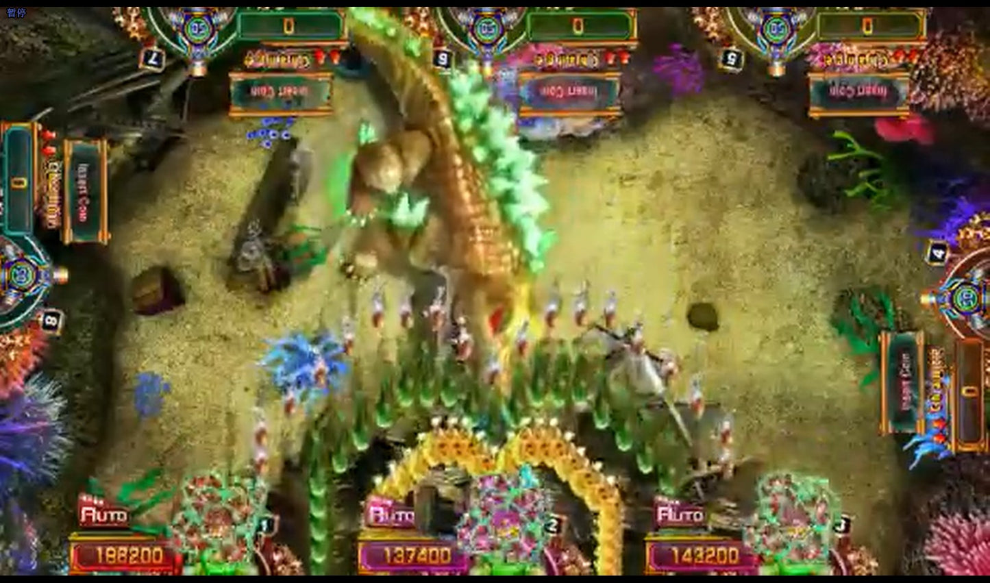 Ocean-Warefare-USA-Kit-Vgame-8-players-Ocean-Warefare-USA-game-board-fishing-shooting-game-software-Tomy-Arcade