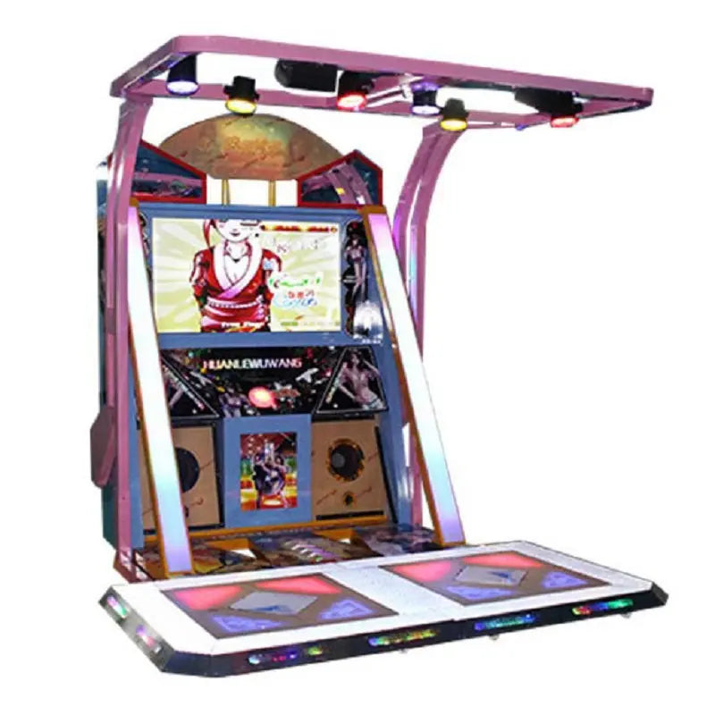 Huan-Wu-Shi-Ji-Dancing-machine-Amusement-Station-coin-operated-Video-Arcade-Music-games-Tomy-Arcade