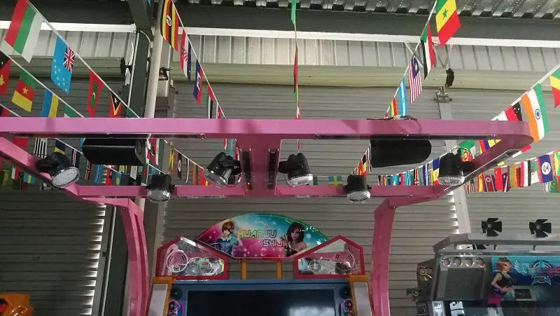 Huan-Wu-Shi-Ji-Dancing-machine-Amusement-Station-coin-operated-Video-Arcade-Music-games-Tomy-Arcade