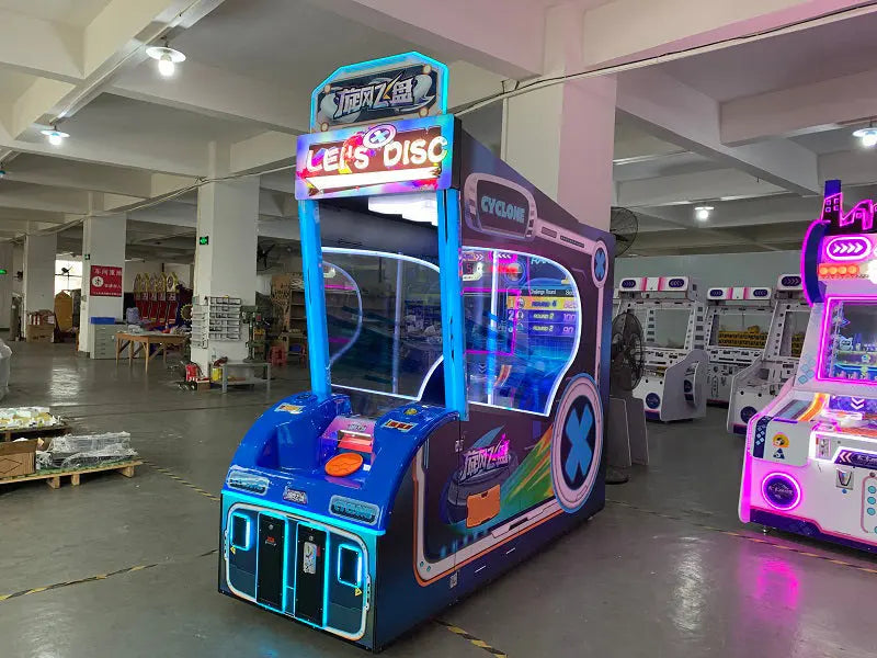 Lets-Disc-Lottey-redemption-game-machine-Amusement-center-equipment-sport-man-tong-tickets-redemption-games-Tomy-Arcade