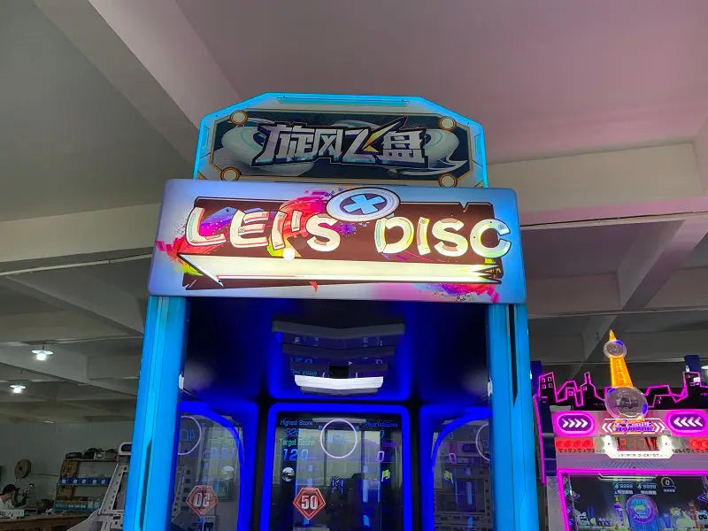 Lets-Disc-Lottey-redemption-game-machine-Amusement-center-equipment-sport-man-tong-tickets-redemption-games-Tomy-Arcade