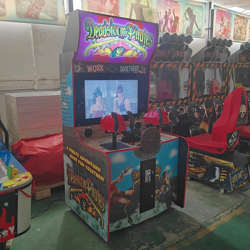 Upright-Deadstorm-Pirates-shooting-arcade-game-machine Tomy Arcade