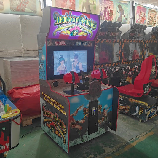 Upright-Deadstorm-Pirates-shooting-arcade-game-machine Tomy Arcade
