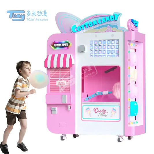 Cotton Candy Vending Machine Sweets Candy cotton candy making machine for sale Gift