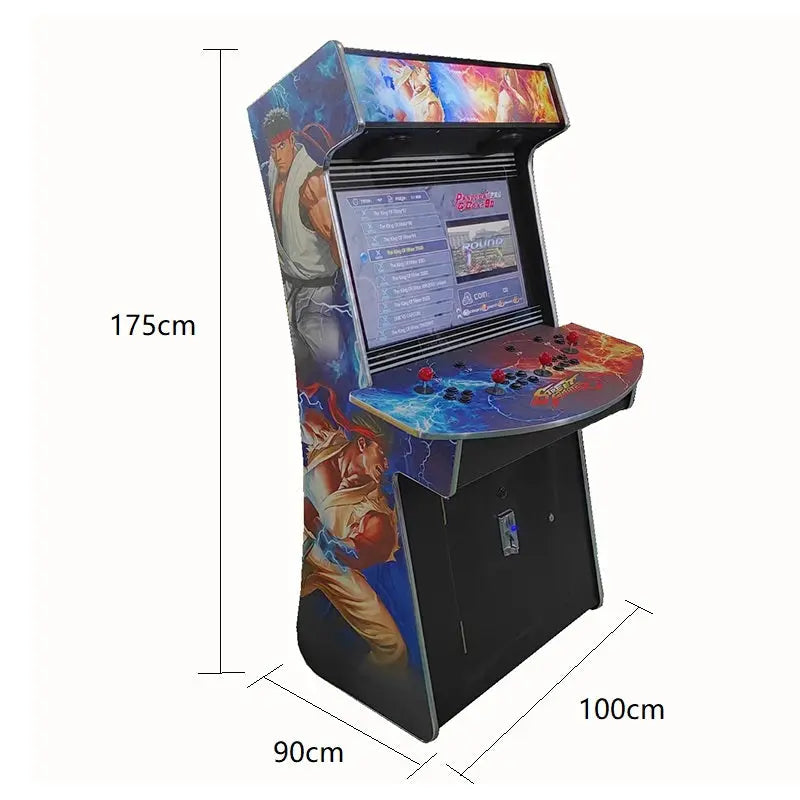 Arcade Machine Box Stand Street fighter Arcade Stand Wooden Cabinet Game Machine - Tomy Arcade ...