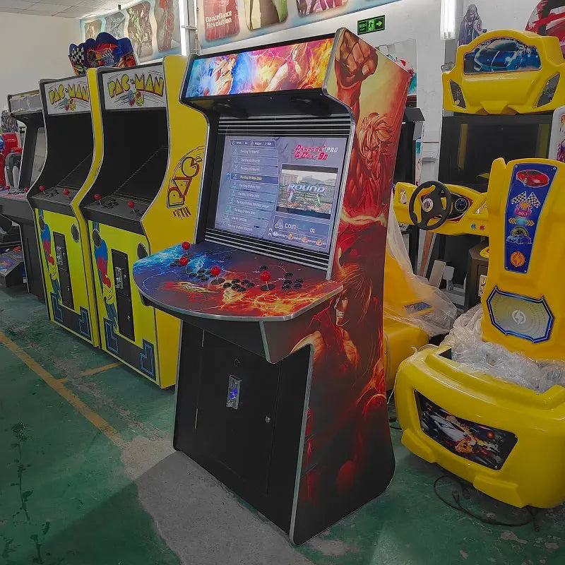 Street fighter Arcade Stand Wooden Cabinet Coin Operated Arcade 3188 In 1 pandoras box 9D  Game Machine Wooden Arcade