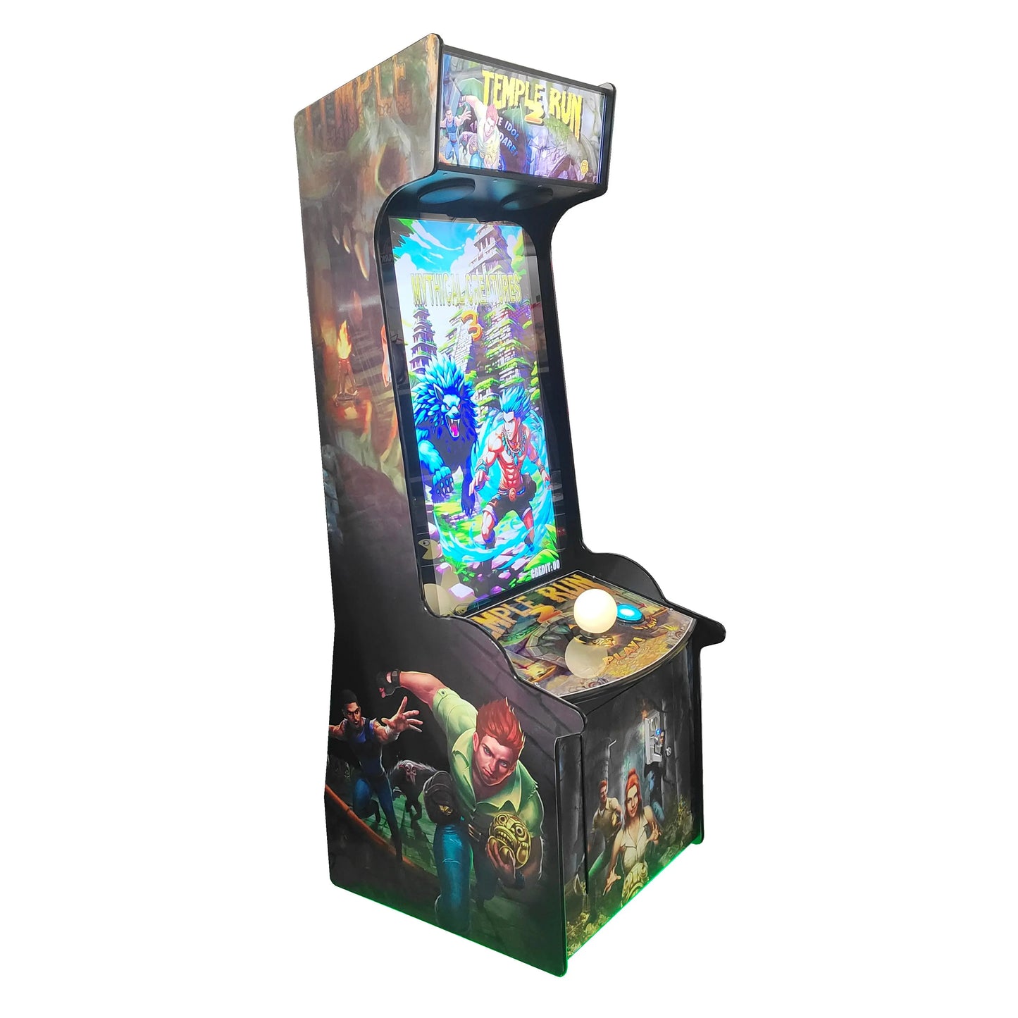 Temple Run arcade game machine with 43 inch LCD arcade
