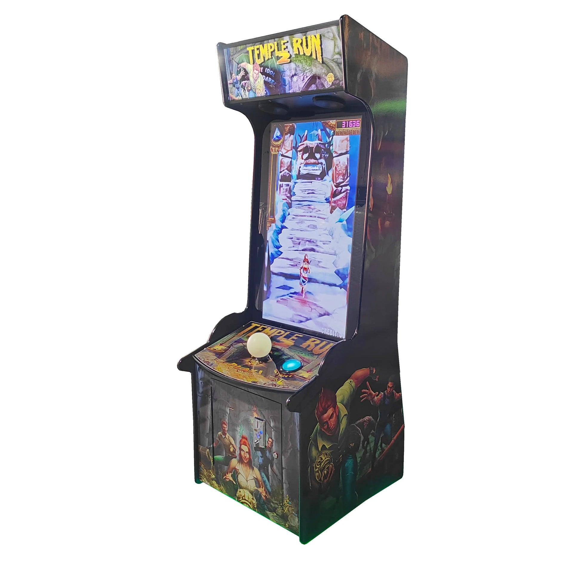 Temple Run arcade game machine with 43 inch LCD arcade
