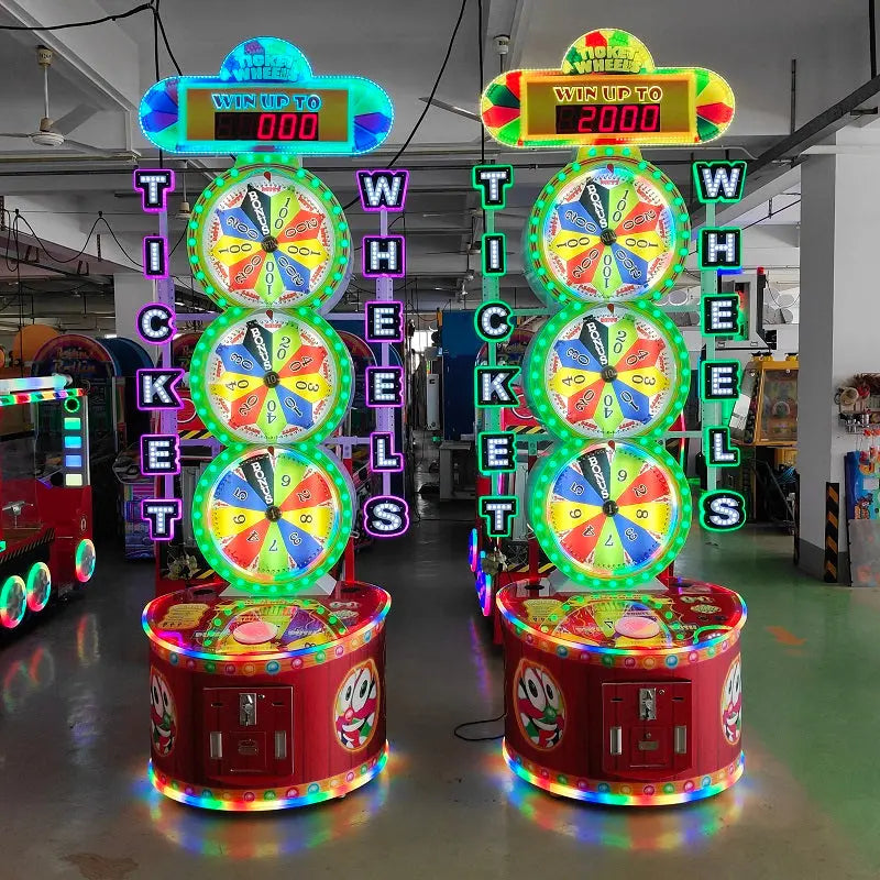 Arcade Raffle Ticket Machine Ticket Wheels Lottery Redemption arcade game machine – Tomy Arcade