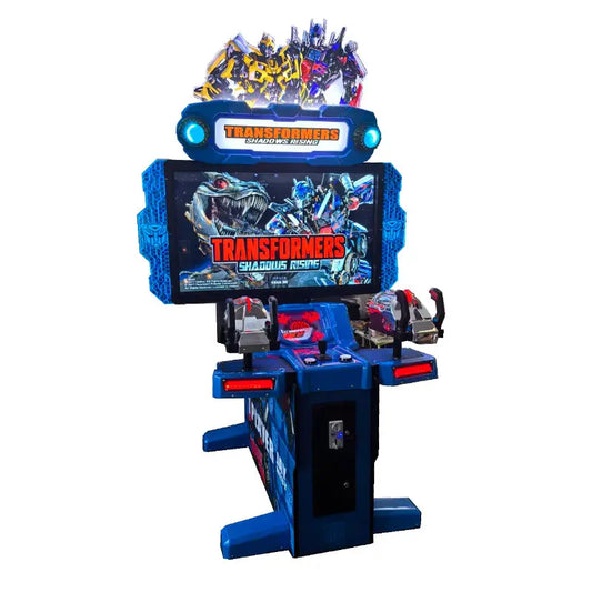 Transformer Shadows Rising shotting arcade game machine with 55 inch LCD shooting