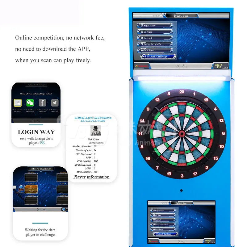 Coin-Operated-Electronic-Dart-2022-Best-Newest-FEC-FFC-Amusement-Darts-Dartsbeat-Indoor-club-game-machine