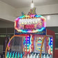 Ring bottle Lottey redemption game machine Arcade Manufacturer Light-up Ring Toss Electric Machines Throwing Rings Skill Win Ticket games