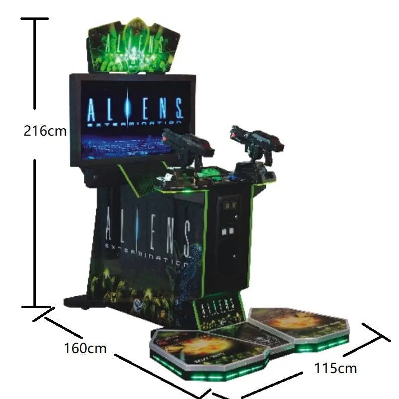ALIENS-Extermination-Arcade-gun-Shooting-Games-42-inch-Amusement-Coin-Operated-machine-Tomy-Arcade