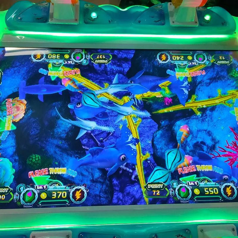 6 Players Fishing fun game machine Arcade Games for sale - Tomy Arcade ...