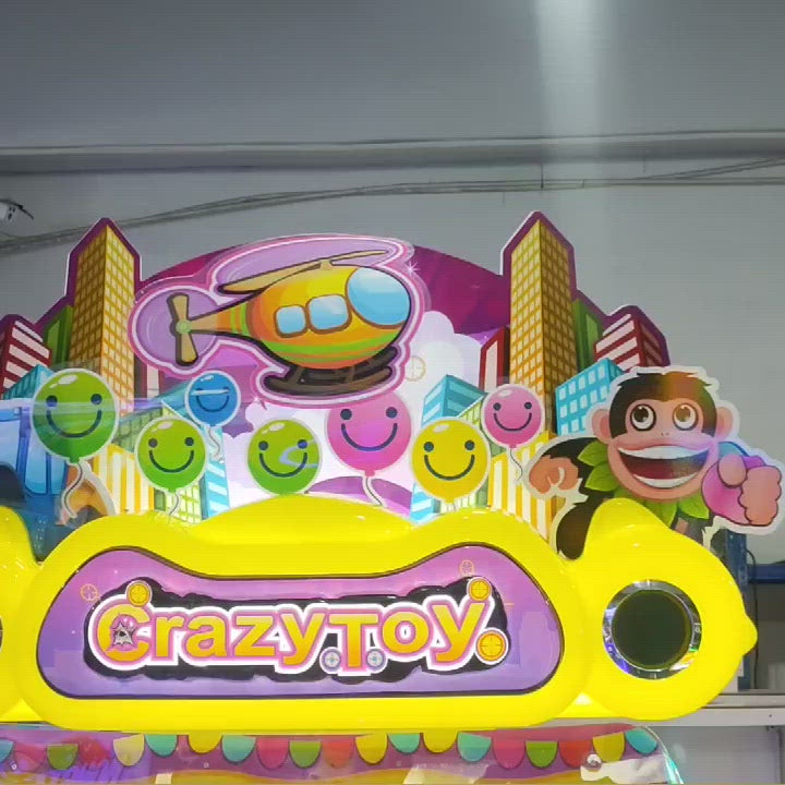Crazy Toy City Ticket Redemption arcade Game Machines For