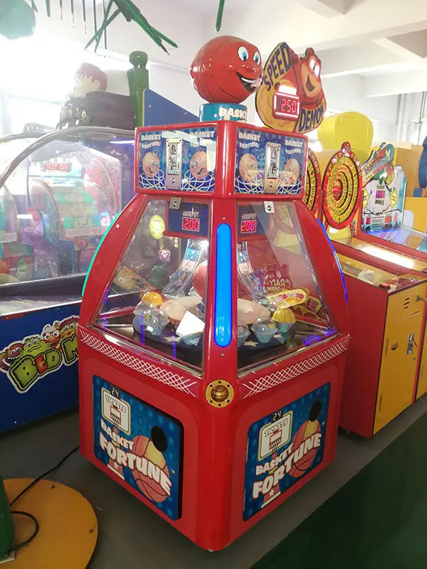 Basket-Fortune-Lottery-Redemption-game-machine-Amusement-Coin-Operated-Ticket-Redemption-Electronic-games-for-4-players-Tomy-Arcade