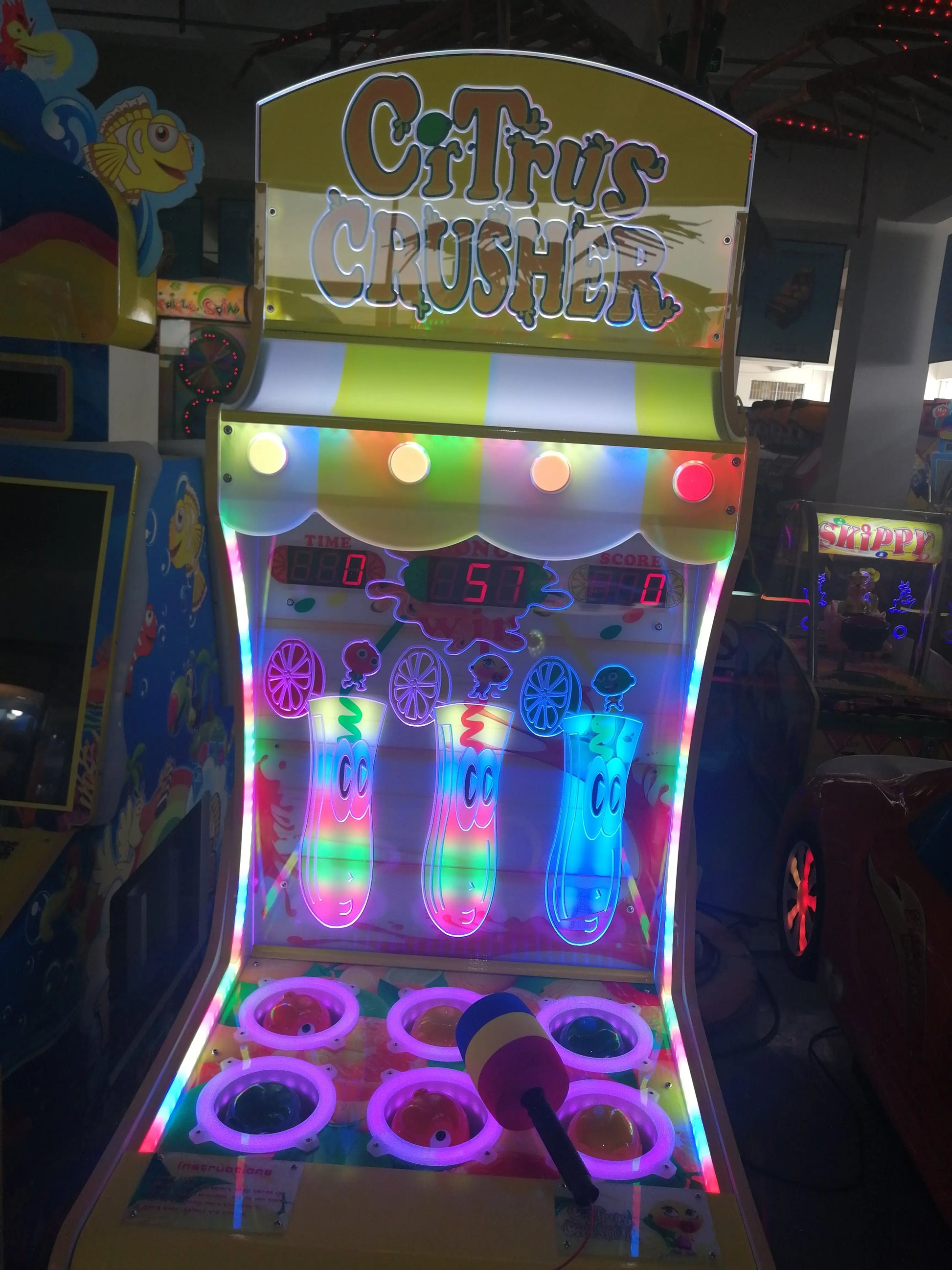 Citrus-Crushe-Lottery-Redemption-game-machine-Amusement-Coin-Operated-Ticket-Redemption-Electronic-games-for-kids-Tomy-Arcade