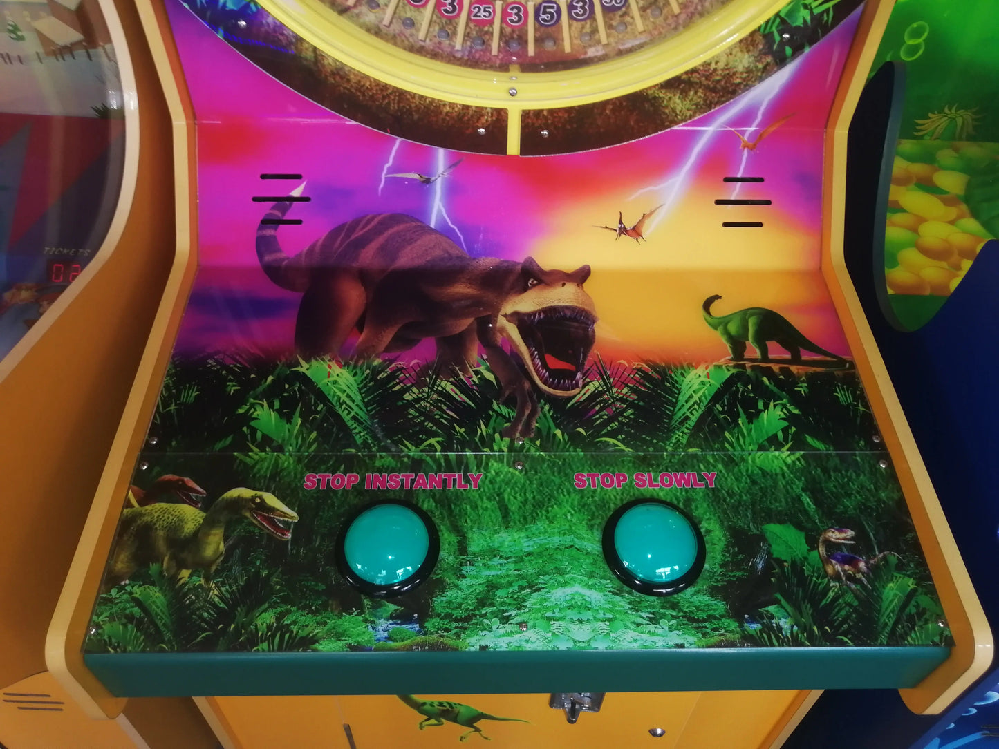 Dino-Saur-Lottery-Redemption-game-machine-Amusement-Coin-Operated-Ticket-Redemption-Electronic-games-Tomy-Arcade