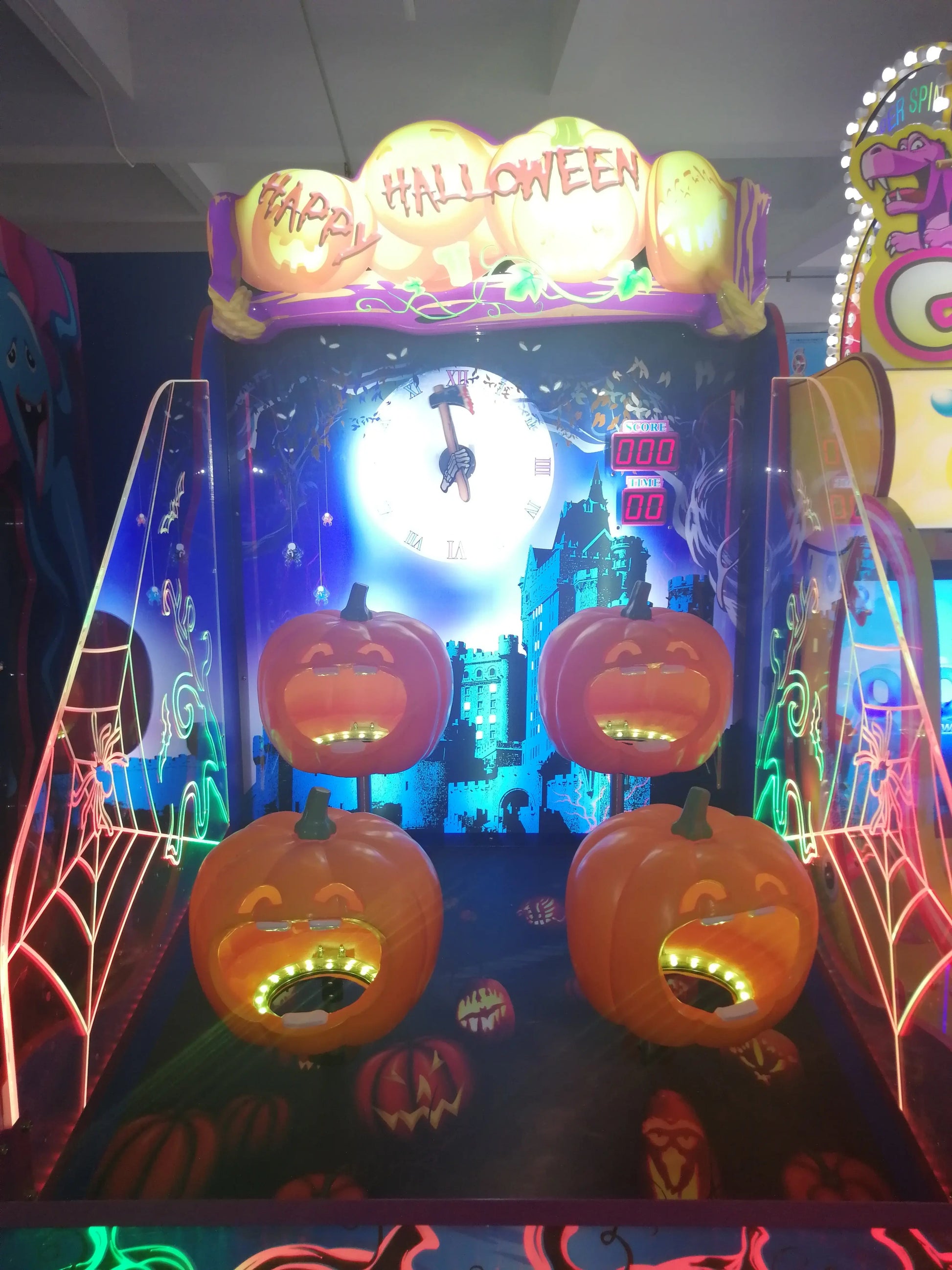 Happy-Halloween-Lottery-Redemption-game-machine-Amusement-Coin-Operated-Ticket-Redemption-Electronic-games-for-kids-Tomy-Arcade