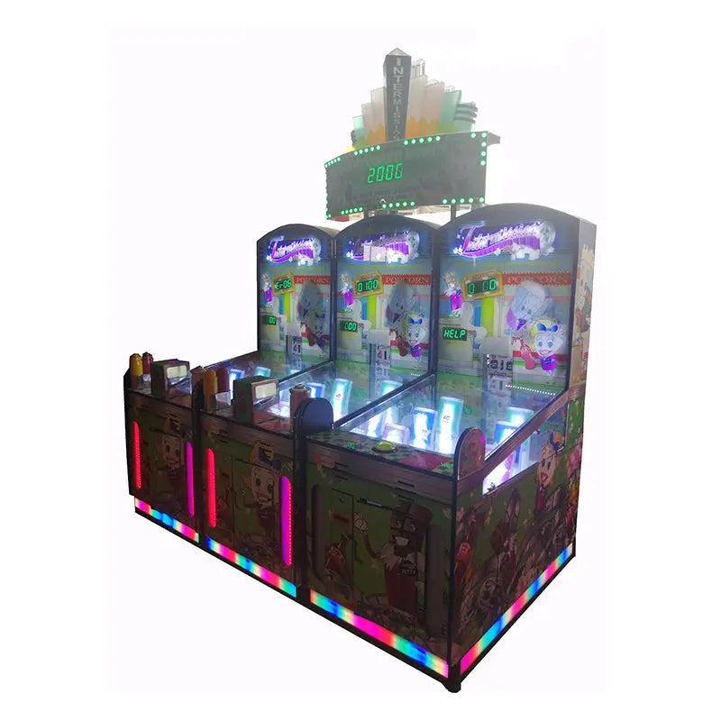 Hollywood-Reels-Tnter-mission-game-machine-Amusement-Coin-Operated-Lottery-Ticket-Redemption-games-Tomy-Arcade