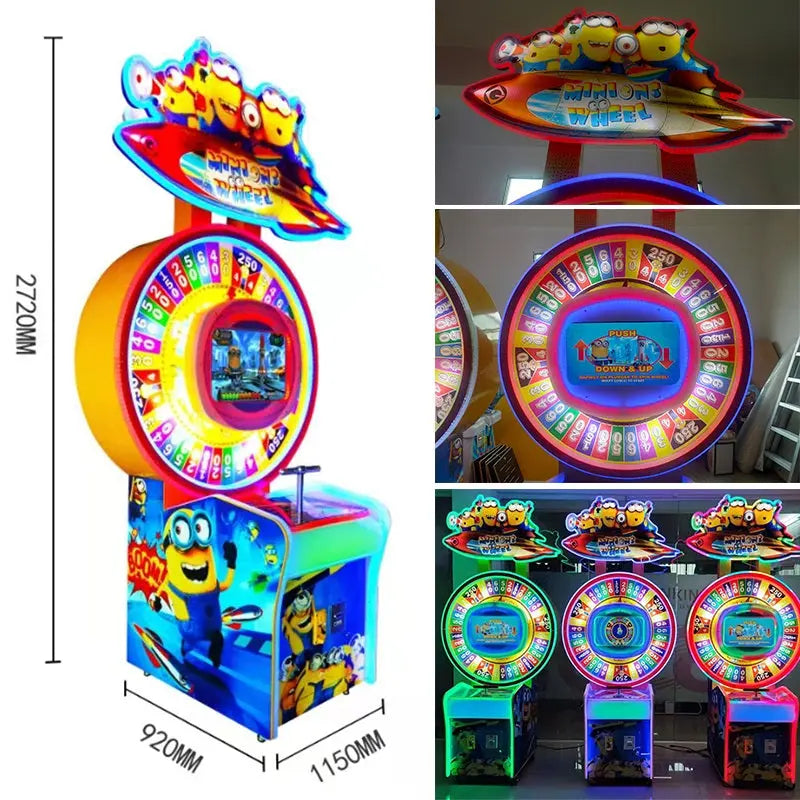 Minions-wheel-Lottery-redemption-game-machine-Amusement-Coin-Operated-stand-ferris-wheel-games-Tomy-Arcade