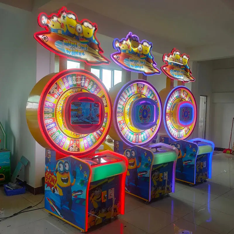 Minions-wheel-Lottery-redemption-game-machine-Amusement-Coin-Operated-stand-ferris-wheel-games-Tomy-Arcade